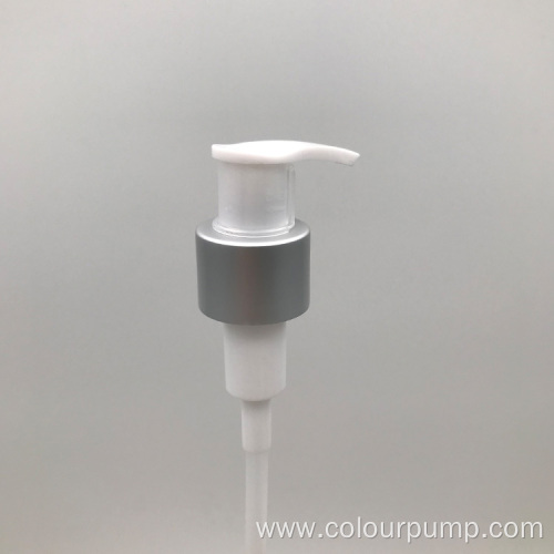 24mm Aluminium Cosmetic Lotion Soap Dispenser Pump